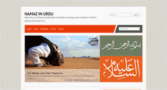 Desktop Screenshot of namazurdu.com